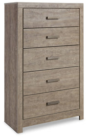 Culverbach - Five Drawer Chest - Gray