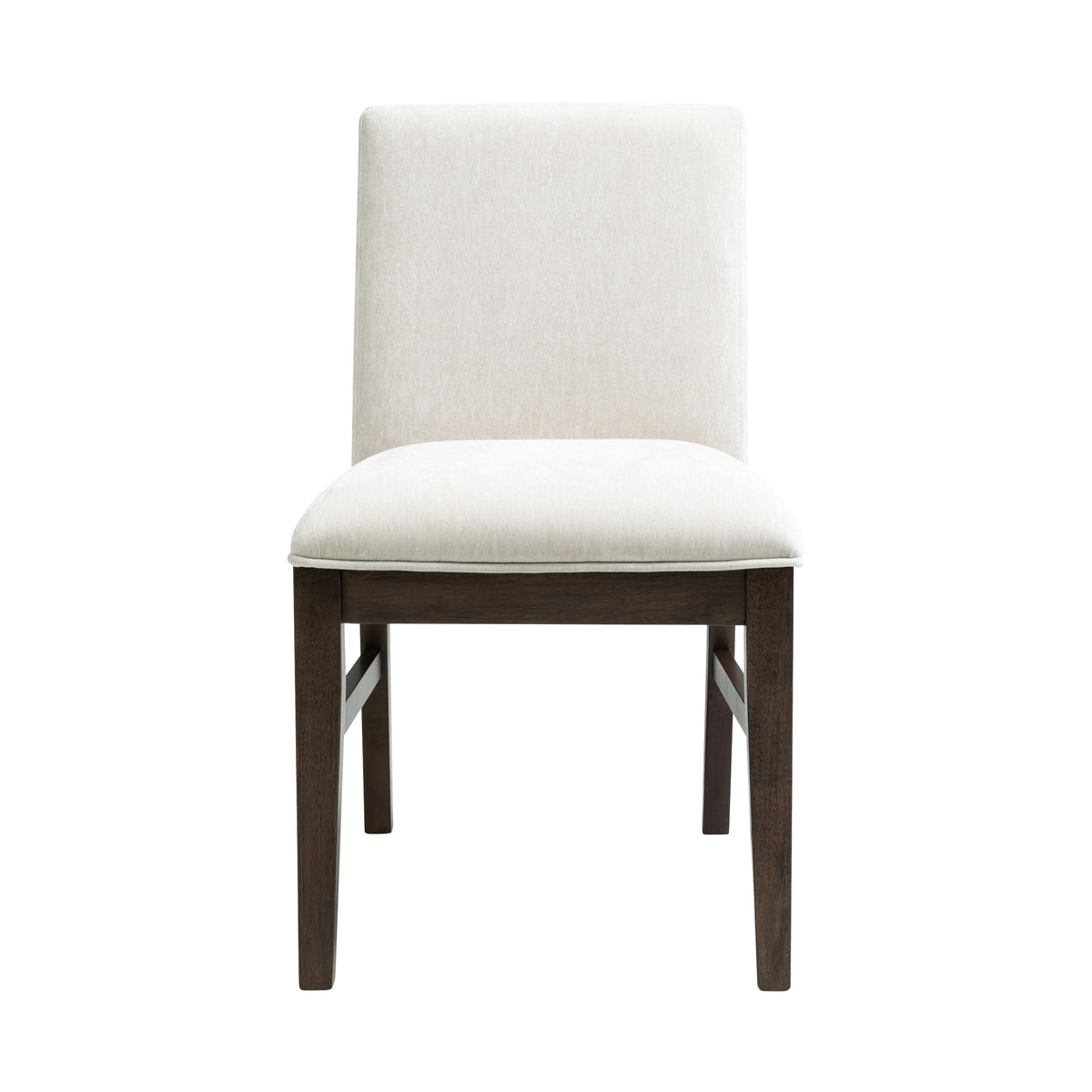 West End - Parson Chair With Ivory Upholstery