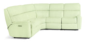 Rio Leather Reclining Sectional
