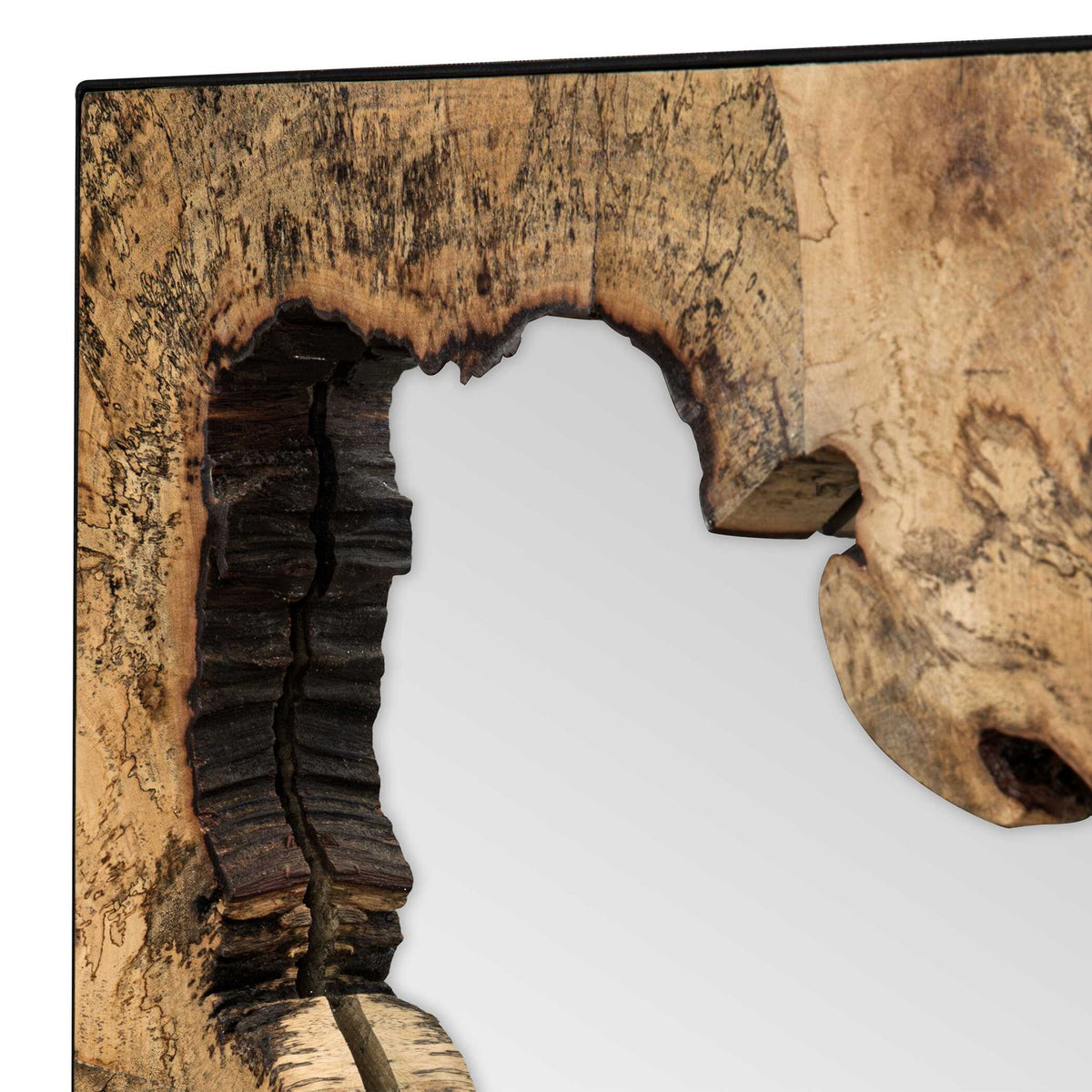 Abraham - Wood Mirror - Woodtone