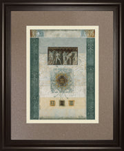 Romanesque Il By Douglas - Framed Print Wall Art - Light Brown