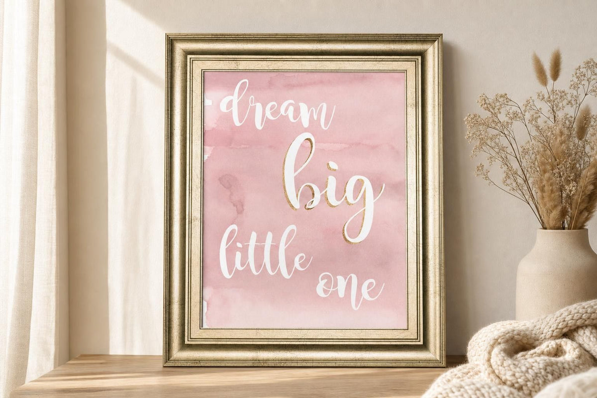 22x26 BaBy Girl IV By Studio W - Pink