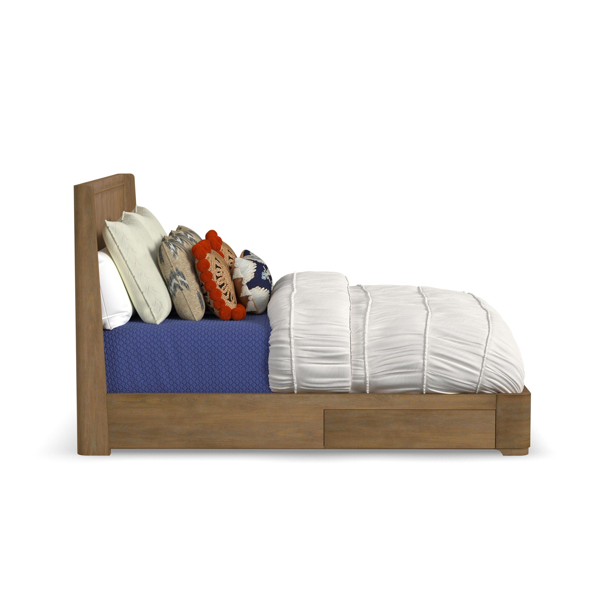 Normandy - Panel Storage Bed