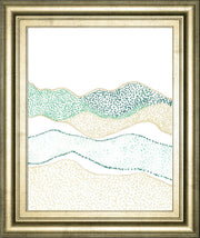 22x26 Terra Dots II By Vanna Lam - White