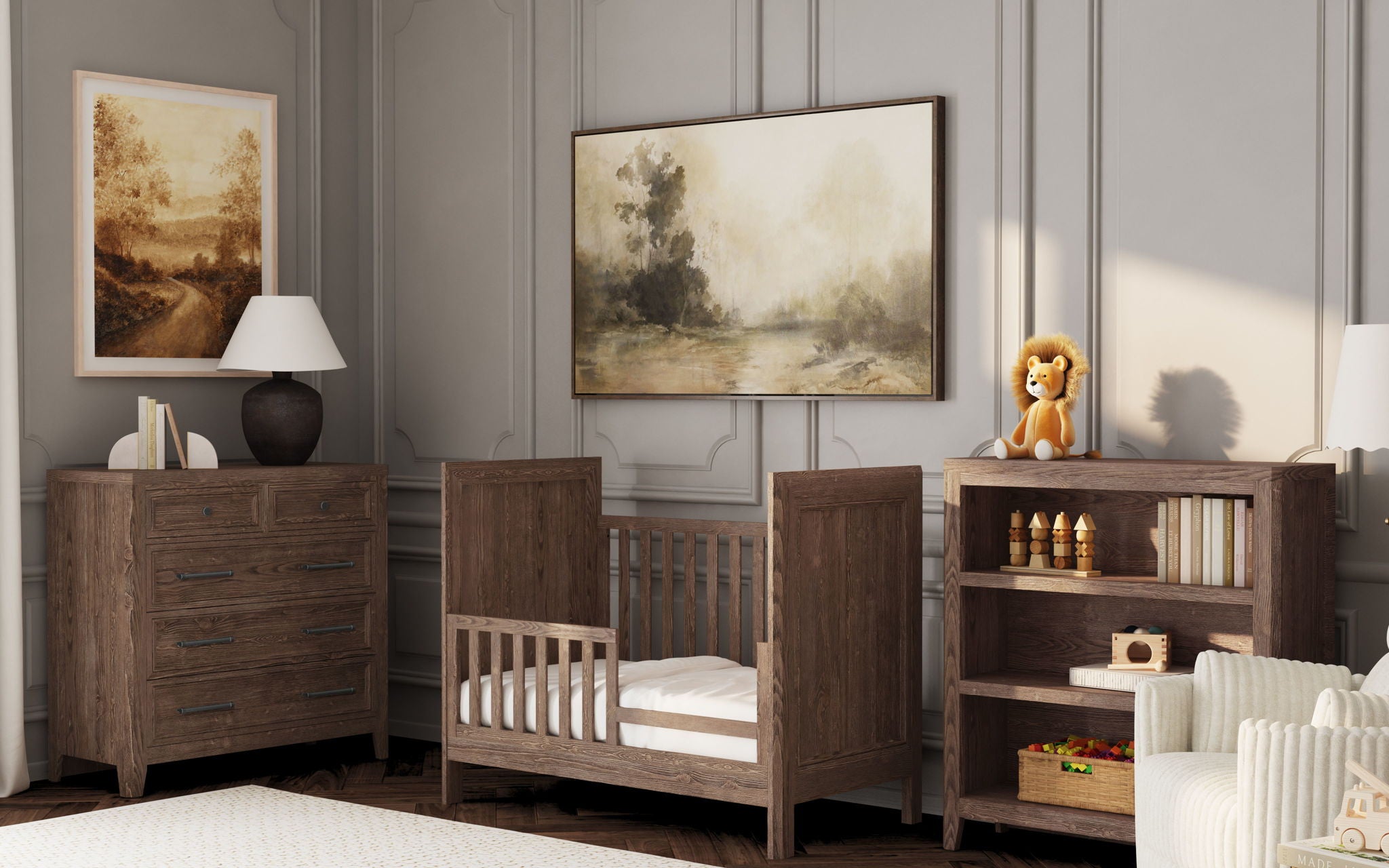 Carlson - 5 Drawer Chest - Harvest Brown