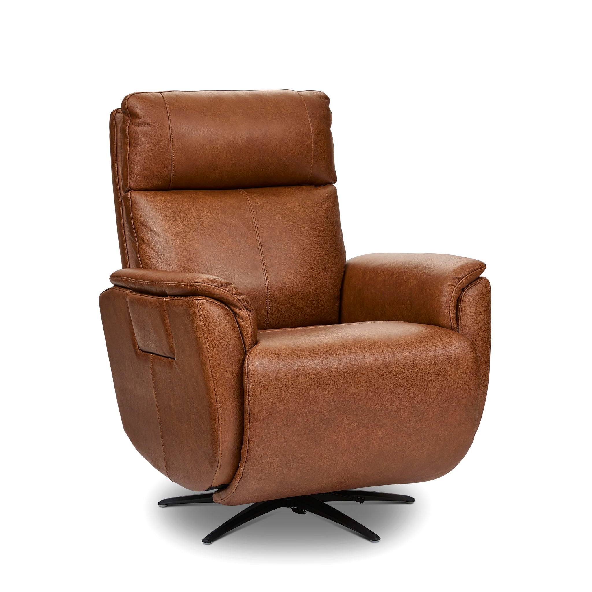 Cove - Power Swivel Recliner With Power Headrest, Lumbar, Heat, & Massage