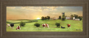 Blessed Morning By Lori Deiter - Framed Print Wall Art - Green