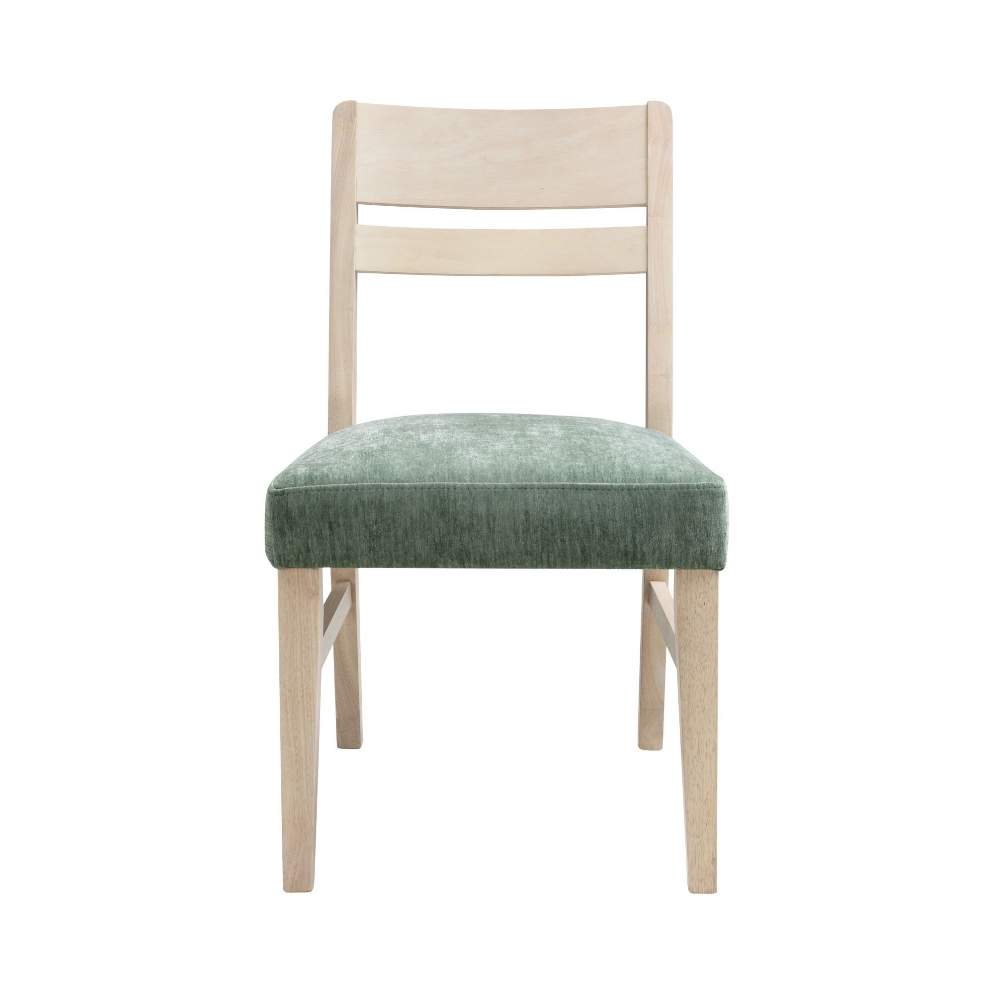 West End - Ladder Chair With Sage Green Seat
