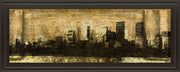 Defined City I By Sd Graphic Studio - Framed Print Wall Art - Beige