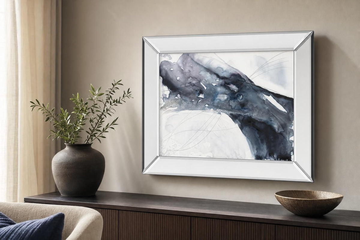 Agate Wave II By Jennifer Goldberger - Dark Gray