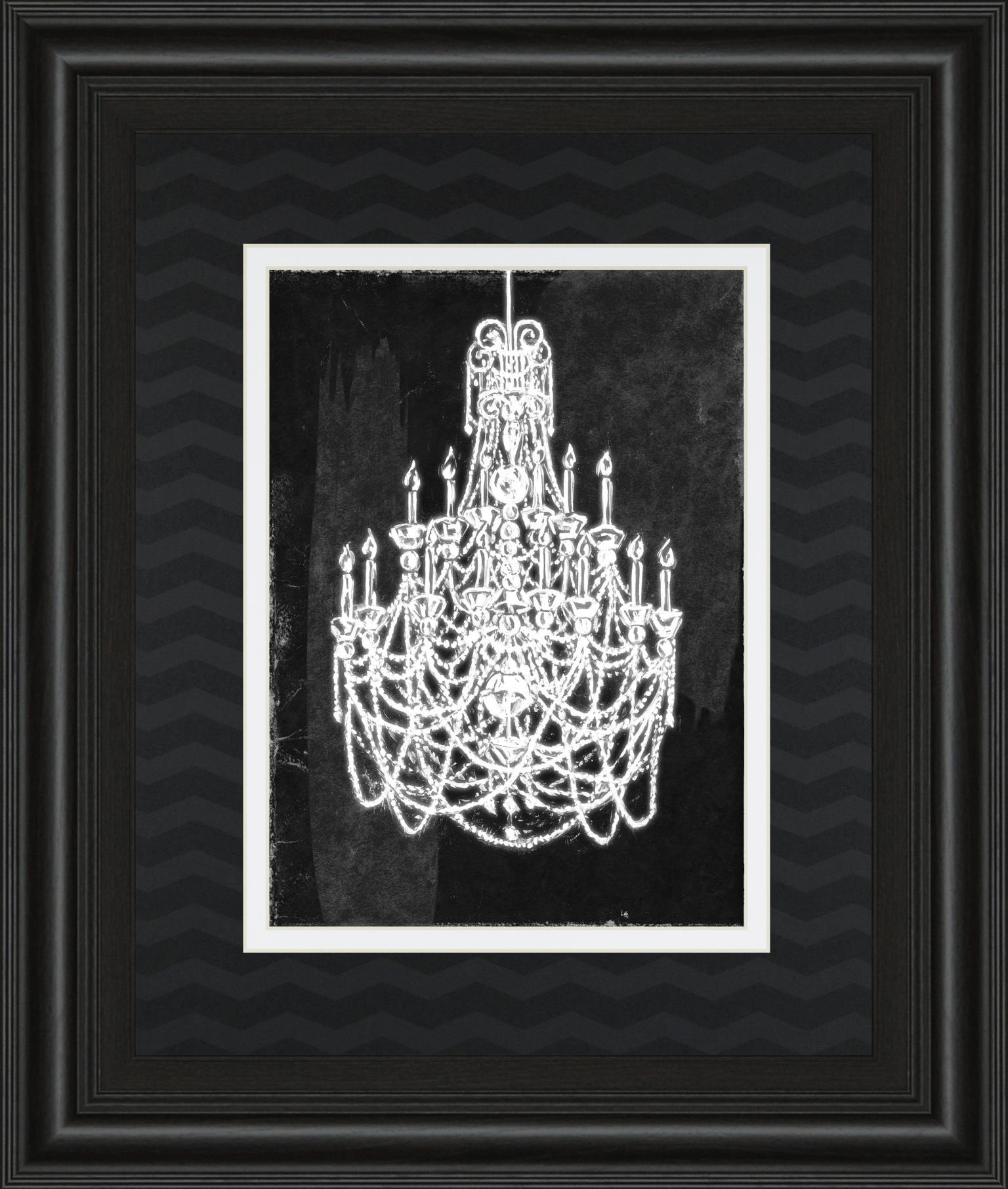 Luminous Twilight - 34" x 40" Framed Wall Art - Black