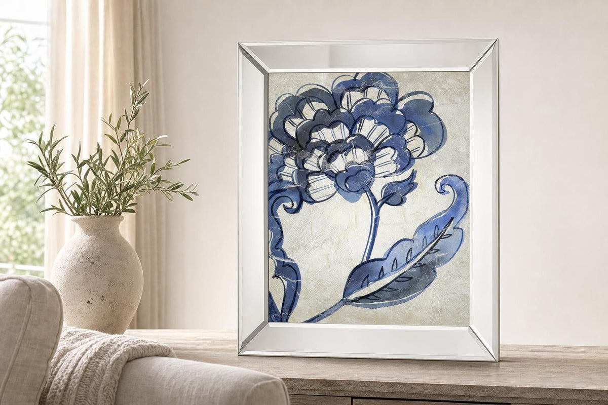 Vintage Porcelain I By Chariklia Zarris - Blue