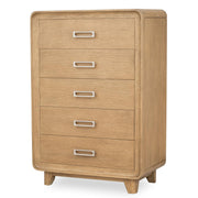Theo - 5 Drawer Chest - Desert Oak