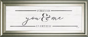 18x42 You & Me By Jaxn339B - White