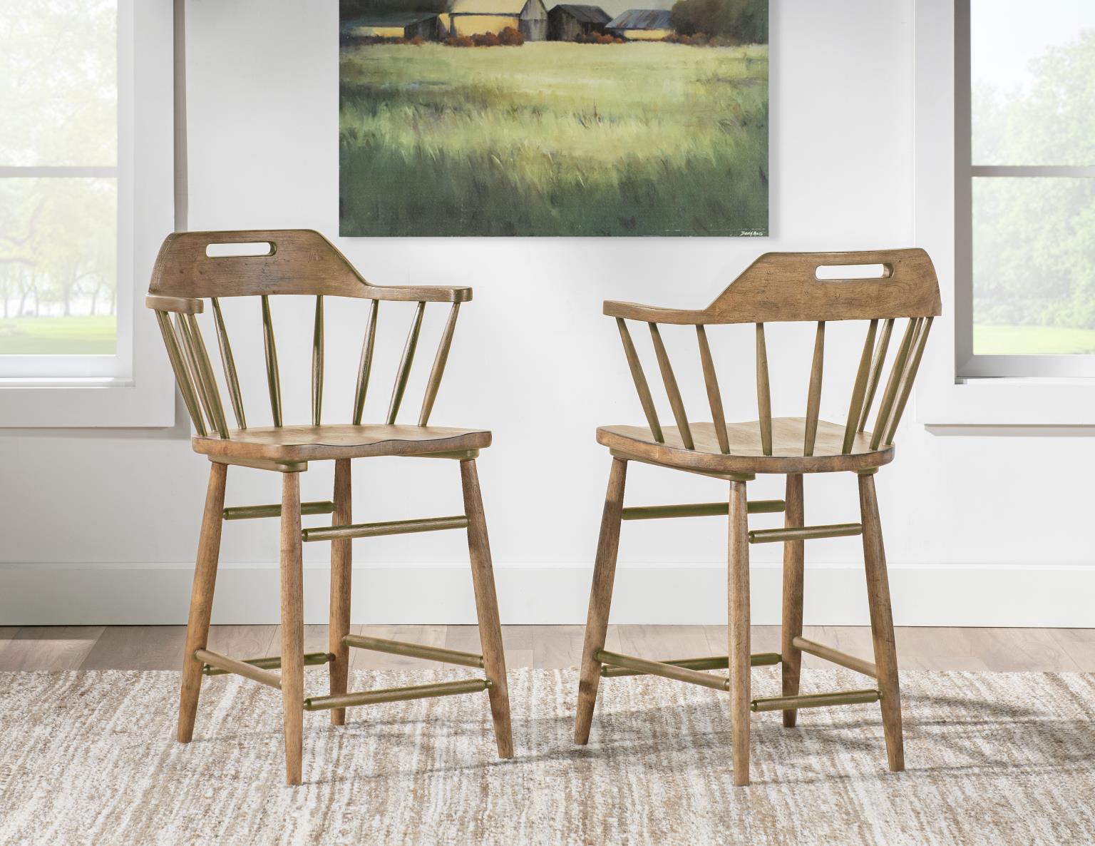 Vintage Market - Counter Height Chair (Set of 2)
