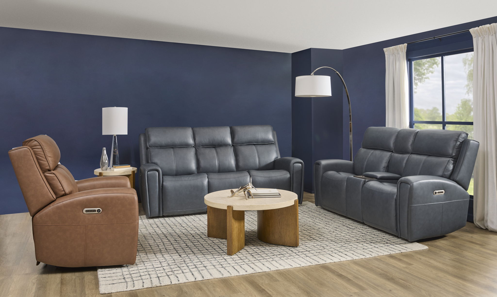 Warren - Power Recliner With Power Headrest & Lumbar
