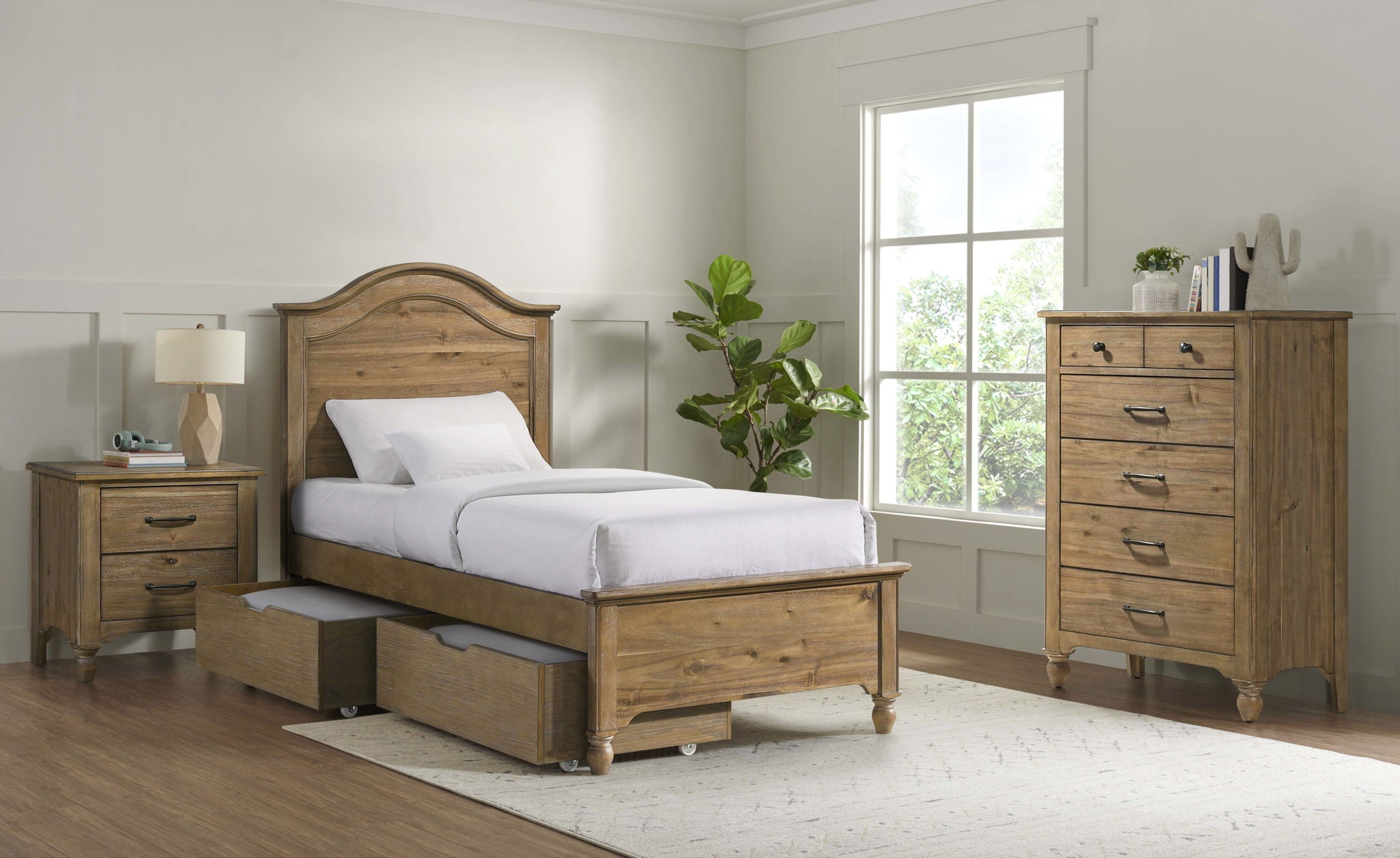 Highland - Nightstand - Sand Dune
