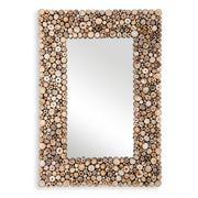 Timberwood - Rectangular Mirror - Light Brown