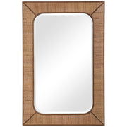 Tahiti - Rattan Mirror - Light Brown