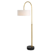 Huxford - Brass Arch Floor Lamp