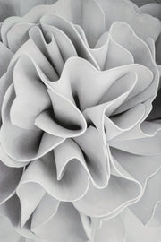 56x84 Hand Painted Textured Canvas - Dark Gray