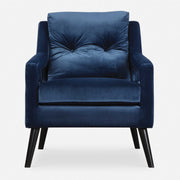 O'Brien - Velvet Armchair - Blue