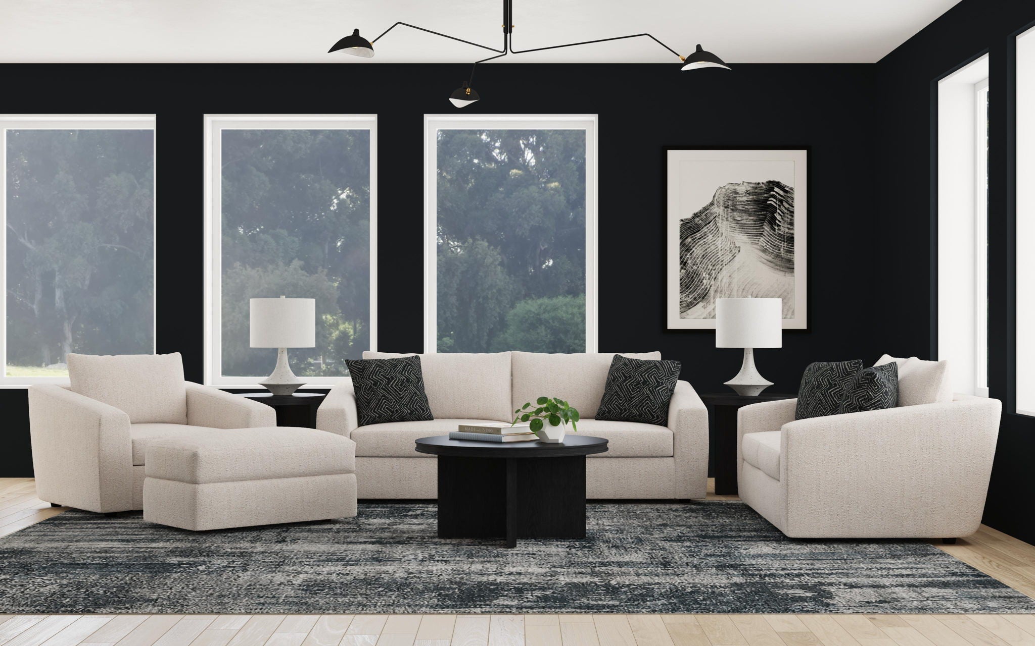 Knox - Fabric Loveseat