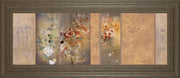 Tea Garden Il By Douglas - Framed Print Wall Art - Beige