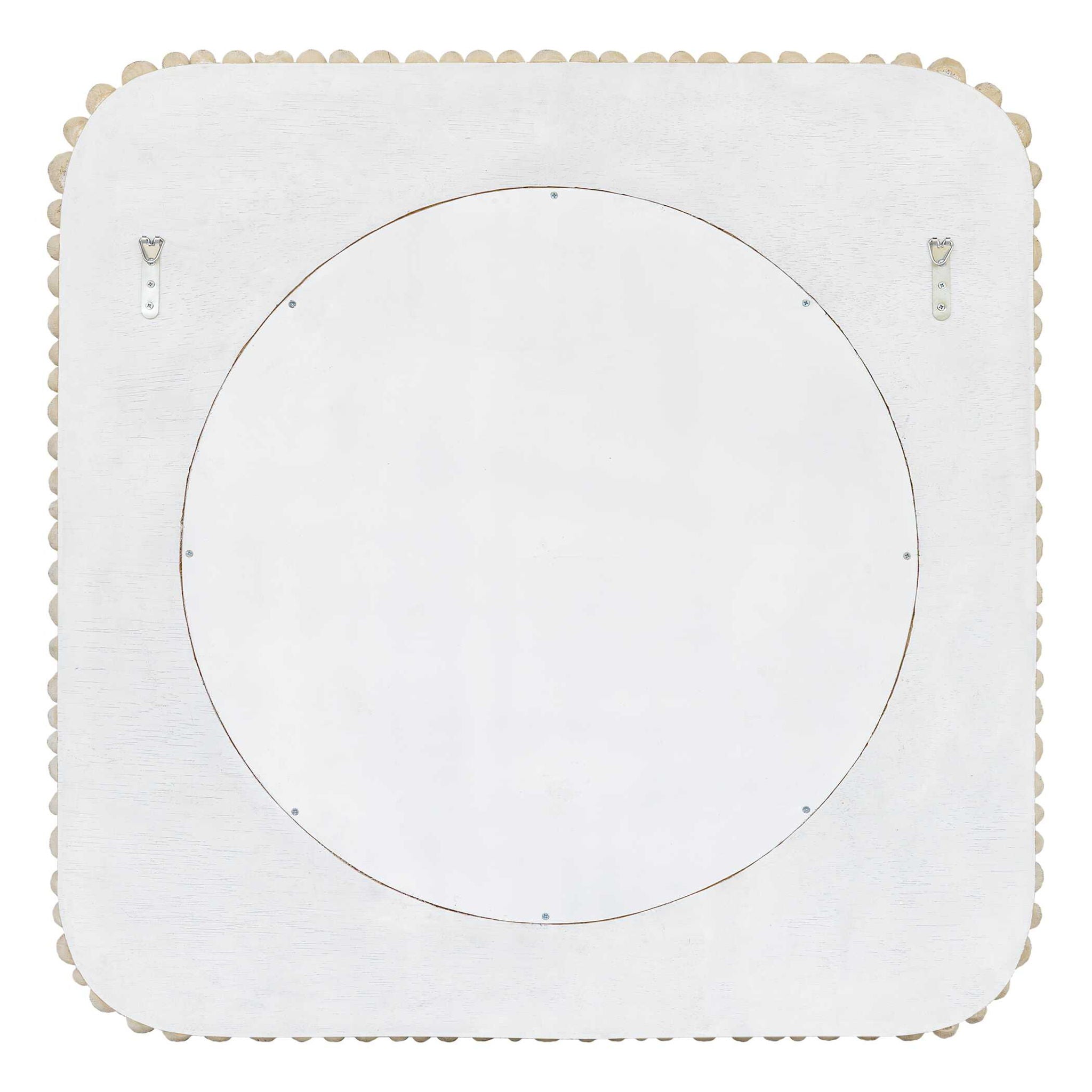 Merak - Teak Mosaic Mirror - Woodtone