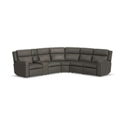 Wyatt Leather Reclining Sectional