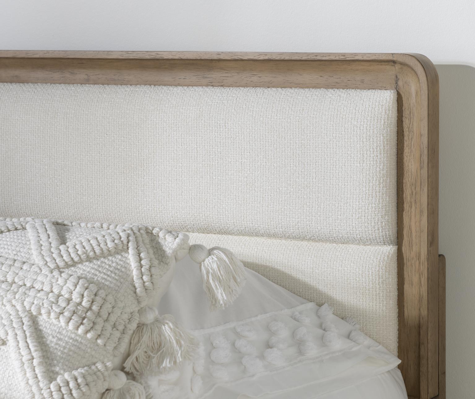 Theo - Complete Upholstered Panel Bed