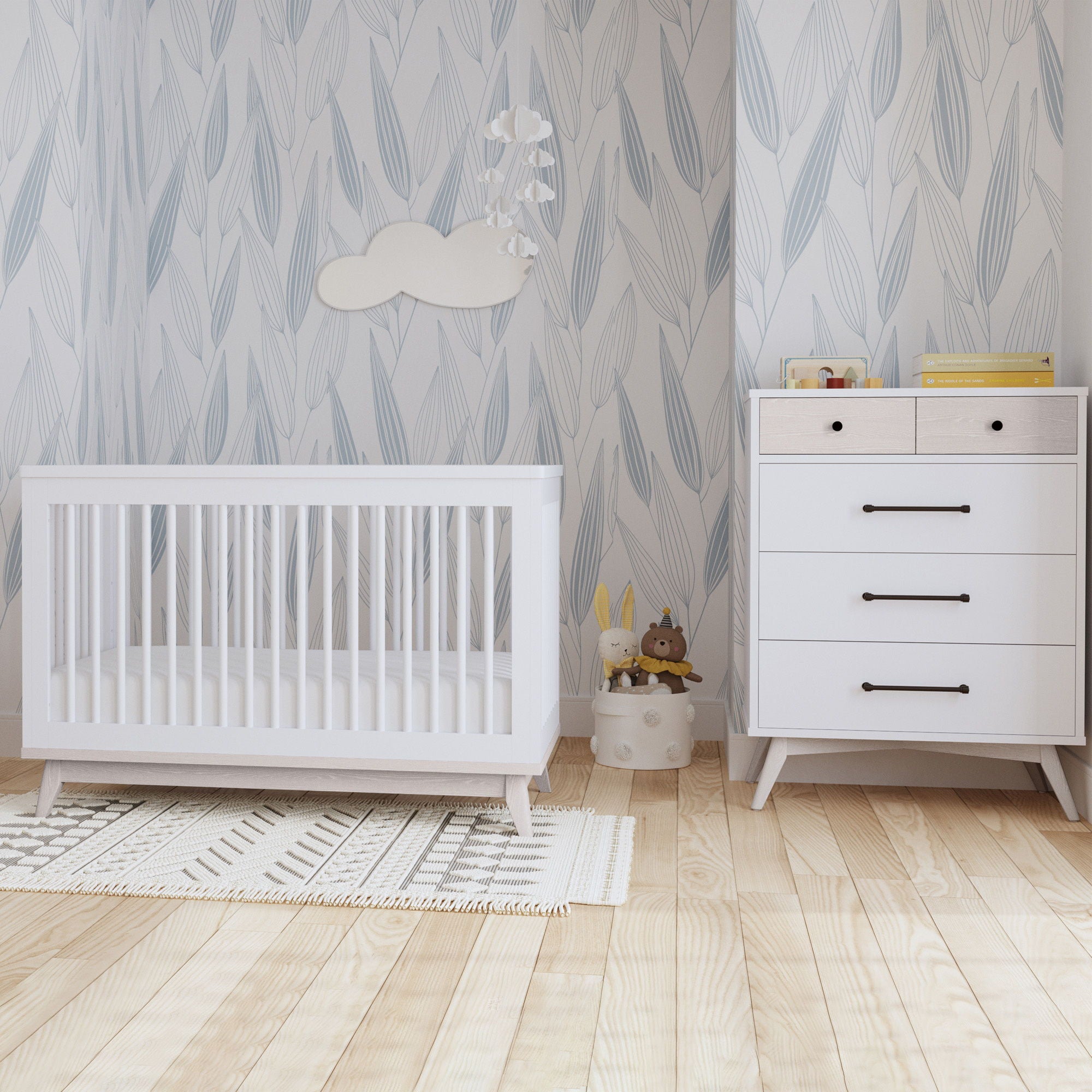 Rowan - Chest - Ash Linen