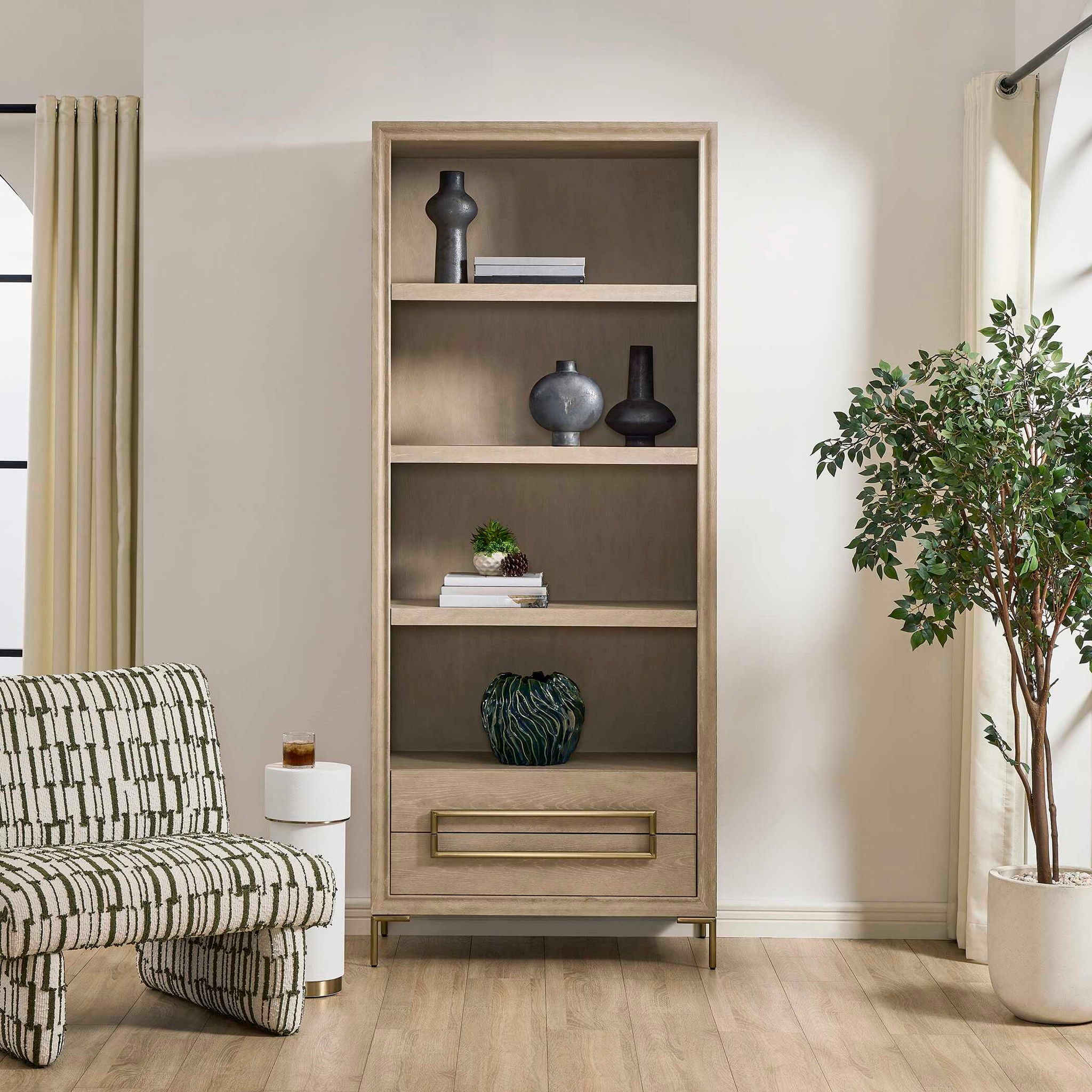 Alessia - Etagere - Light Oak