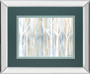 Mystical Woods By Debbie Banks - Mirror Framed Print Wall Art - Gray
