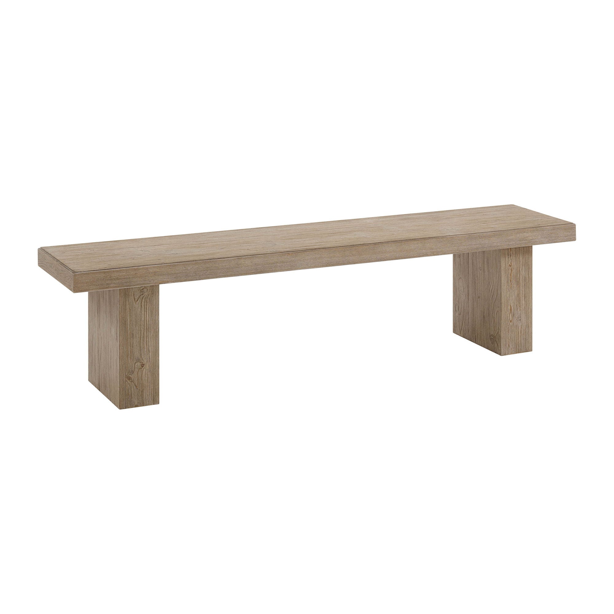 Nash - Backless Bench - Weathered Sand