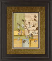 Urban Garden Il By Norm Olson - Framed Print Wall Art - Light Brown
