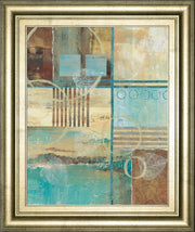 Natures Magic I By Norm Olson - Framed Print Wall Art - Light Blue