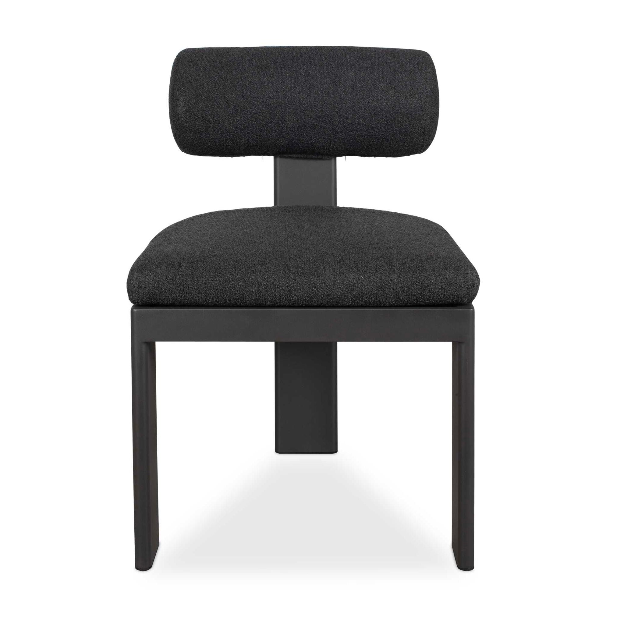 Bolster Back - Outdoor Dining Chair - Charcoal