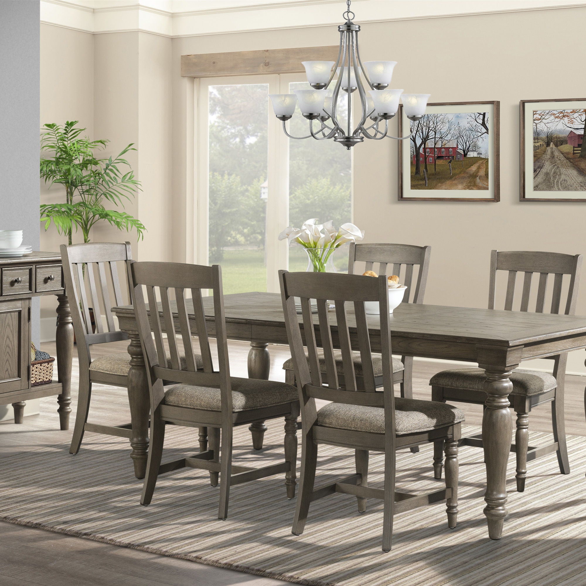Balboa Park - Slat Chair - Roasted Oak