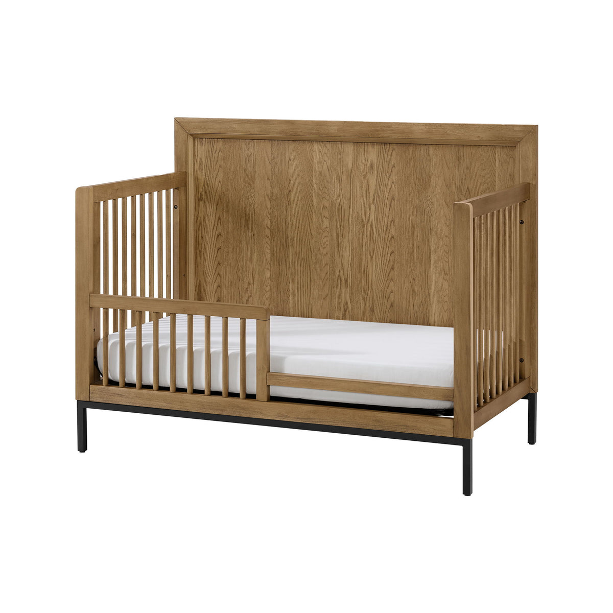 Newport - Convertible Crib Toddler Rail - Natural Oak