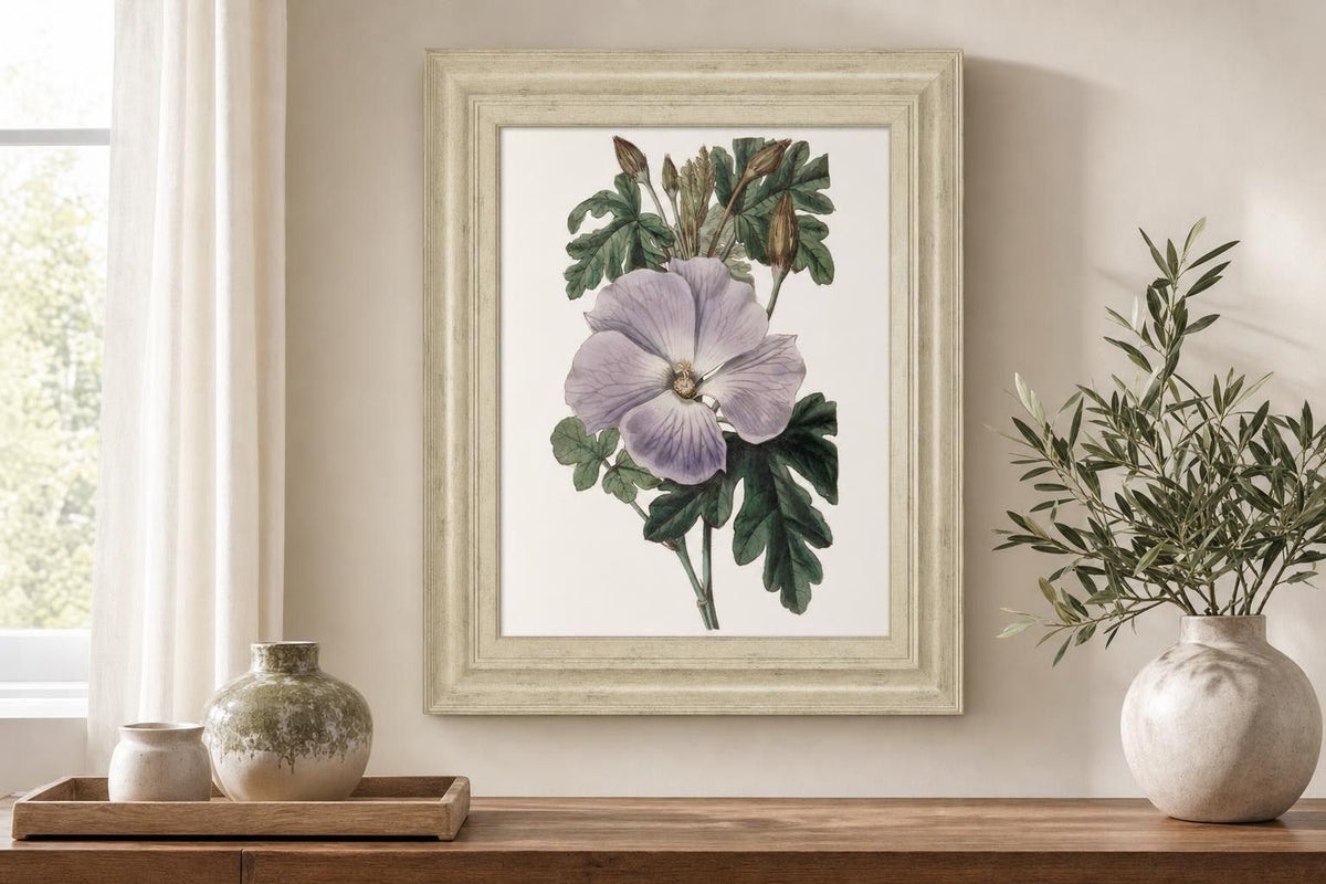 22x26 Lavender Beauties I By Edwards - Purple