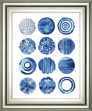 22x26 Differing Drops I By Grace Popp - Blue