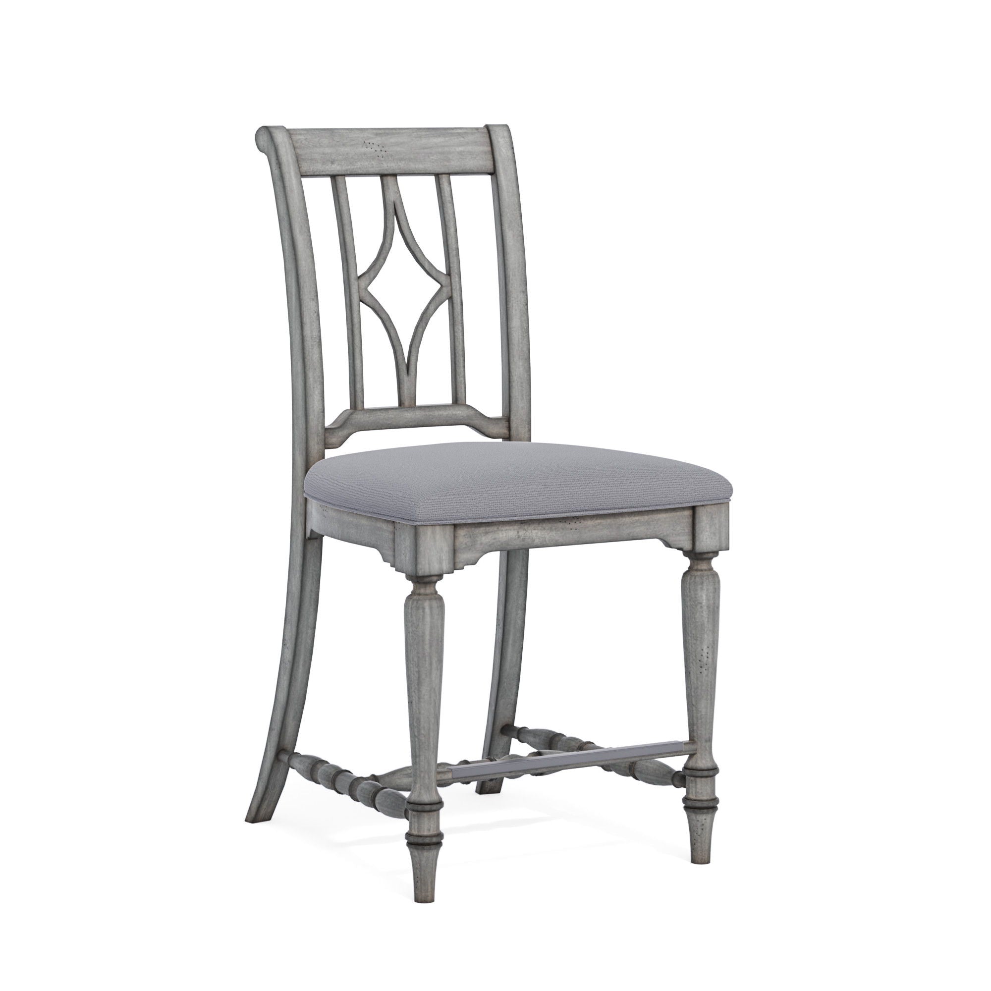 Plymouth - Counter Chair - Gray