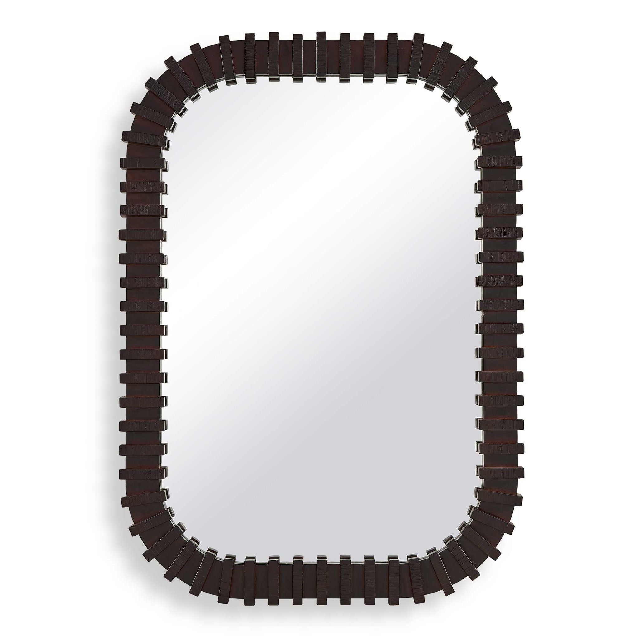 Abram - Mirror - Espresso Brown