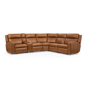 Wyatt Leather Reclining Sectional