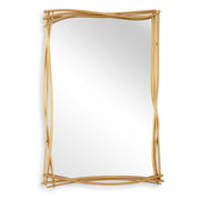 Curved Branches - Mirror - Gold
