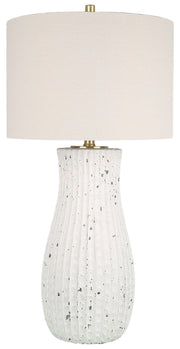 Chalkshore - 31 X 16 - Ceramic Table Lamp - White Speckled Ceramic