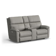Porter - Power Reclining Loveseat With Console, Power Headrest, & Lumbar