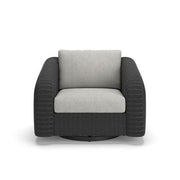 Baymont Cove - Swivel Glider Chair With Cushion - Gray