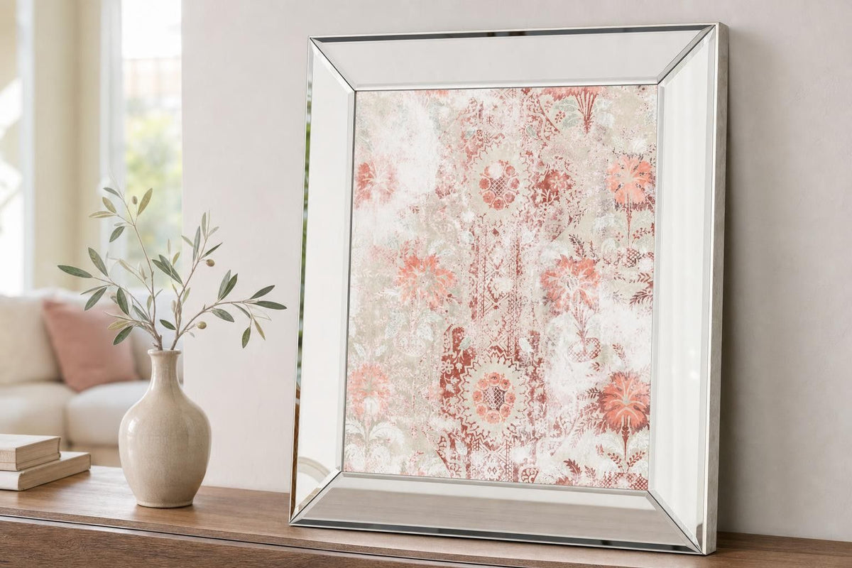 World Traveler Textile II By June Erica Vess - Pink